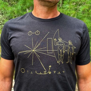 NASA Voyager Pioneer Plaque Unisex T-Shirt