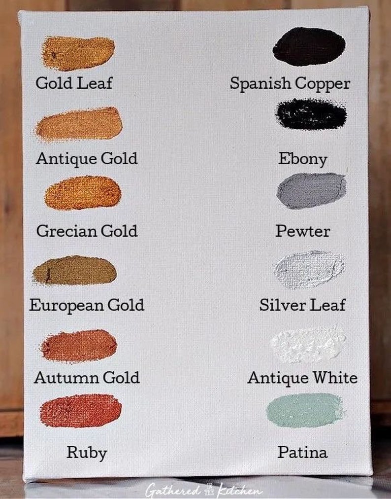 Amaco Rub’n buff rub’nbuff rub ‘n buff tubes of wax paint used for antiquing, gilding, arts and crafts and DIY projects at home. Metallic paint in Grecian gold, pewter, Ebony, autumn gold, gold leaf, European gold, Spanish copper, antique gold