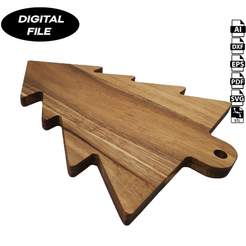 Cutting Board CNC Files for Wood svg, Dxf, Pdf, Eps, Ai, Stl Etsy Canada