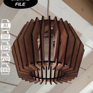 Light Shader - CNC Files for Wood (svg, dxf, pdf, eps, ai)