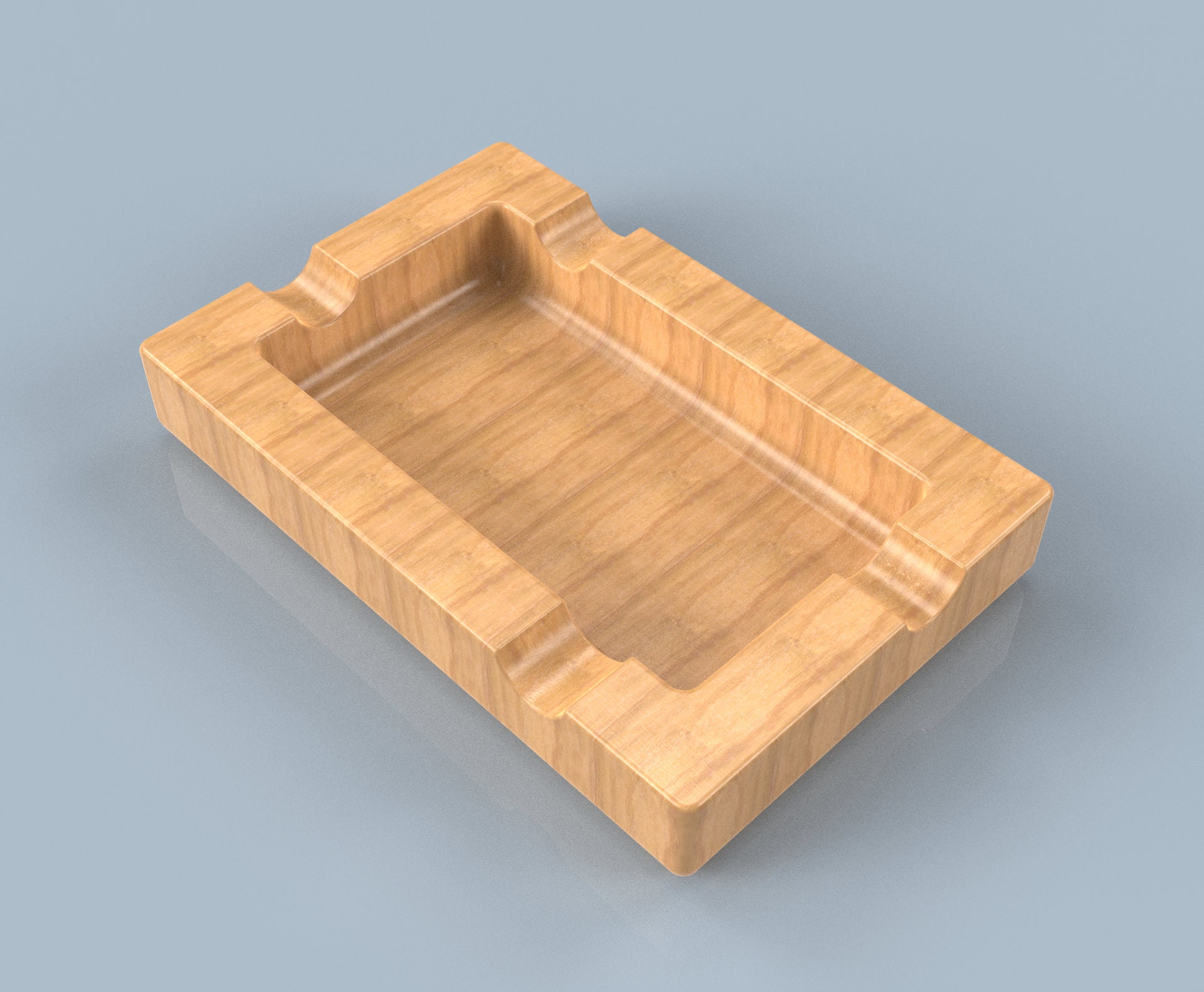 Ashtray 3D CAD Files Stl Step CNC Cut Files 3D Printing Ashtray