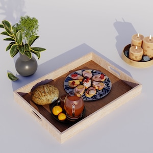 Serving Tray CNC Files for Wood (svg, dxf, pdf, eps, ai)
