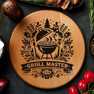 Grill Master 2024 SVG, cadeau pour lui, fichier gravé au laser, Grill, svg glowforge, cricut svg silhoette, (png, svg, jpeg, pdf, eps, ai)