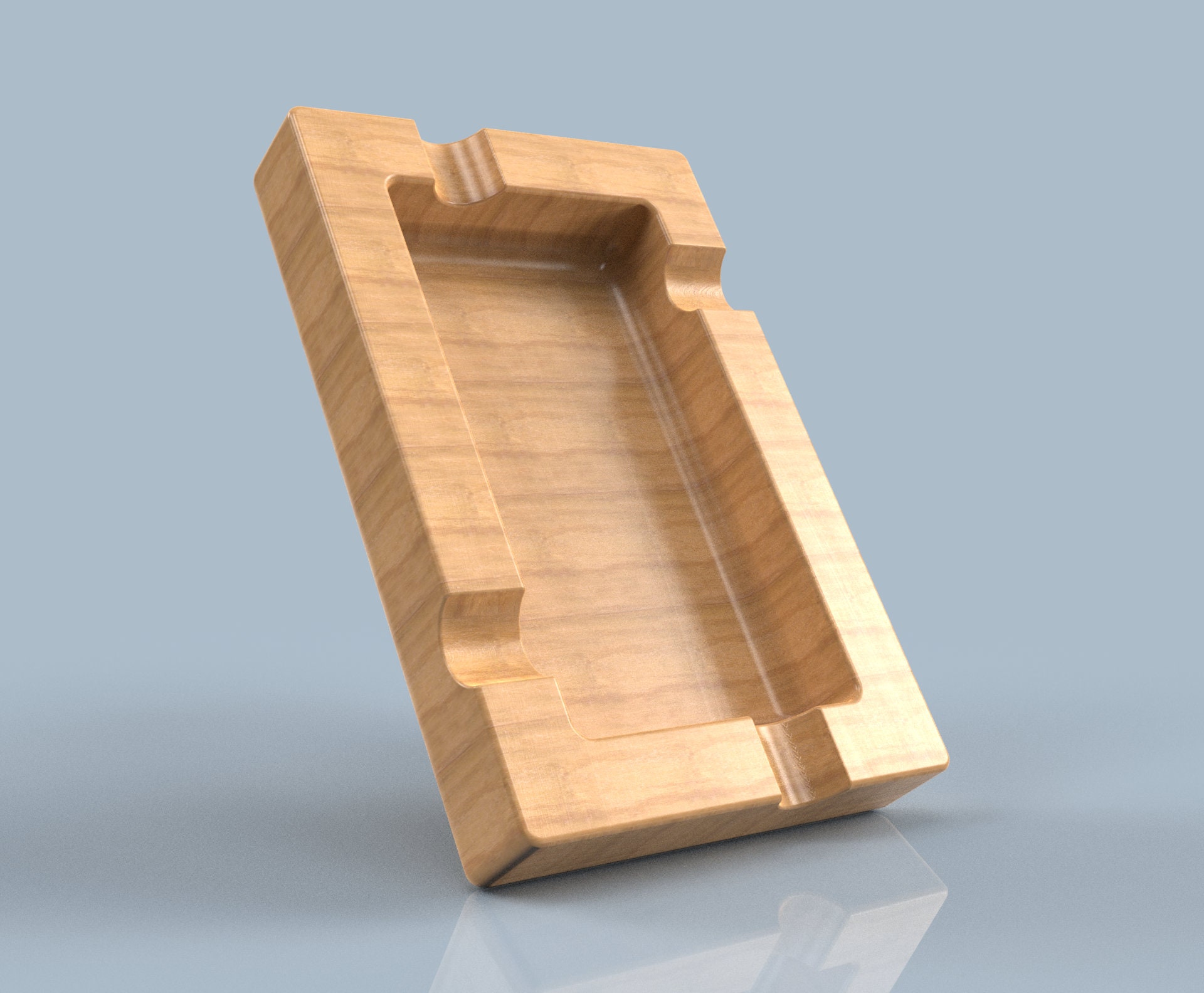 Ashtray 3D CAD Files Stl Step CNC Cut Files 3D Printing Ashtray