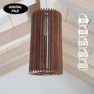 Light Shader - CNC Files for Wood (svg, dxf, pdf, eps, ai)
