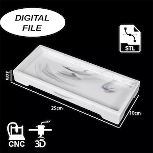 Soap Holder V3 3D Files | stl | CNC Cut Files | 3D Printing | Soap Holder | Woodworking Plan