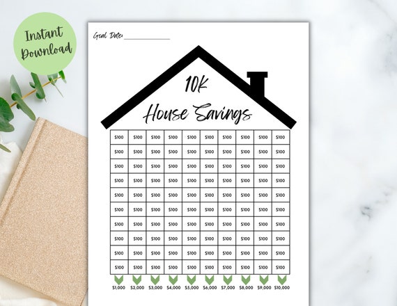 Savings Tracker Printable Savings Challenge How To Save Money For
