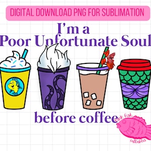 Poor Unfortunate Soul Coffee PNG