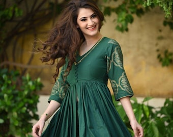 Anarkali Dress - Etsy Australia