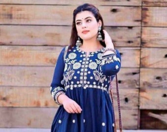 Frock Style Kurti - Etsy