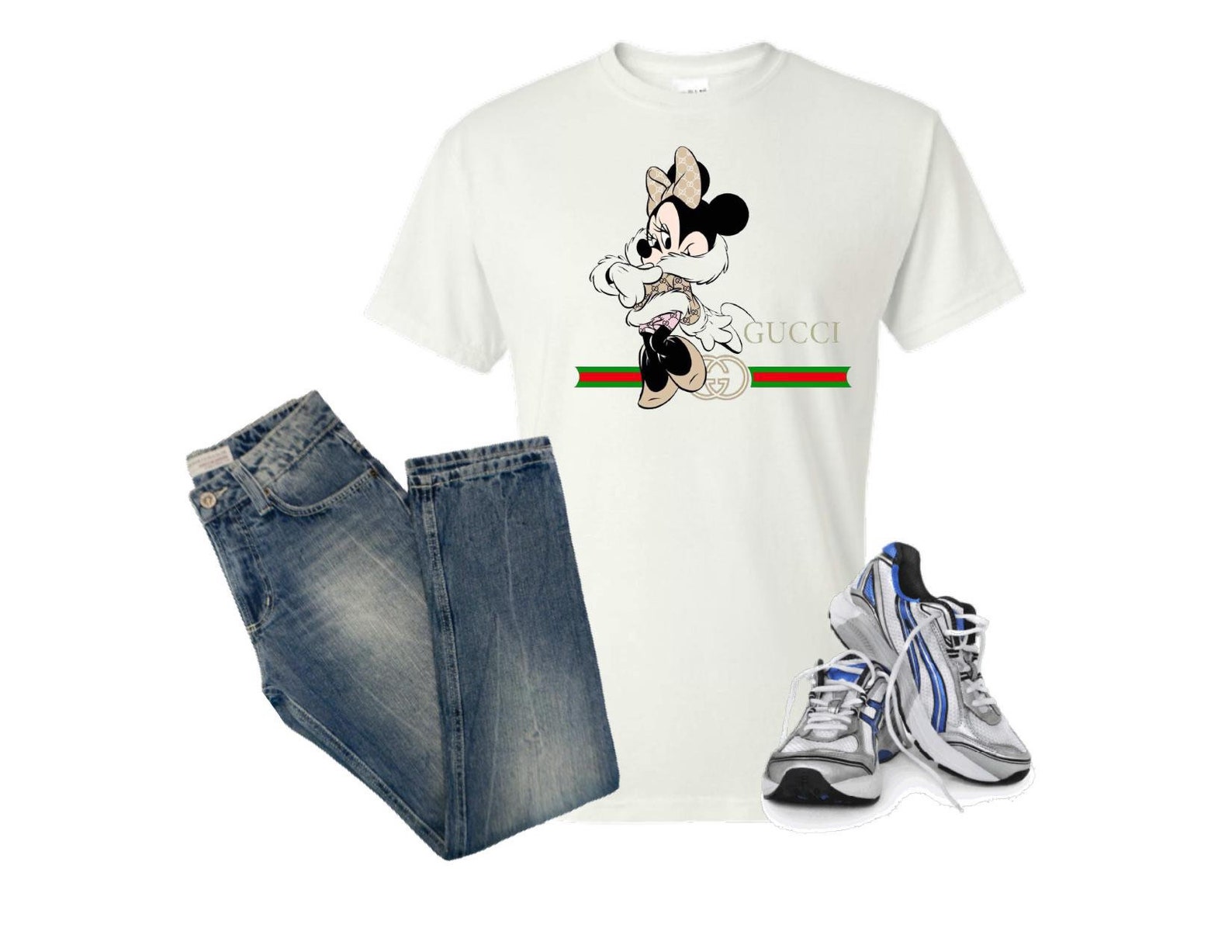 minnie mouse gucci outfit