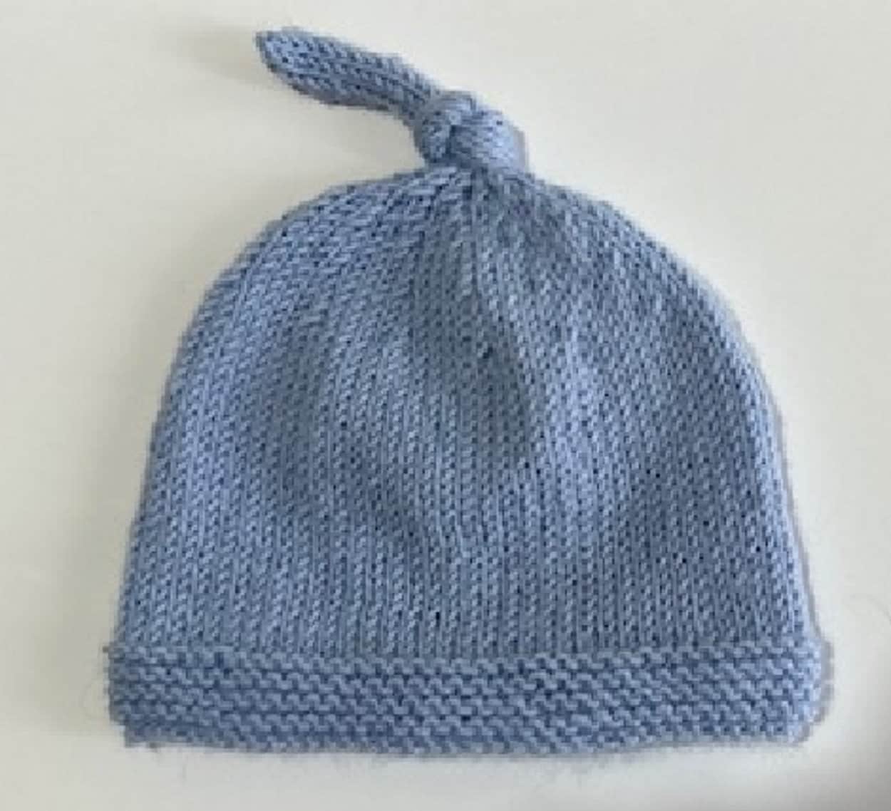 Knitting Pattern Pixie Hat With Top Knot in DK Yarn 5 Sizes Preemie to ...