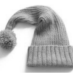 Knitting Pattern Easy Knit Stocking Cap. Downloadable pdf available in ENGLISH only.