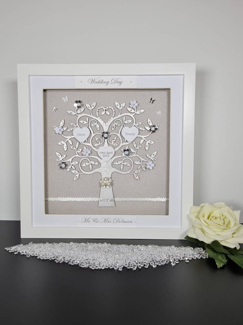 Wedding Photo Frame Wedding Gift Wedding Frame Wedding Box Etsy UK