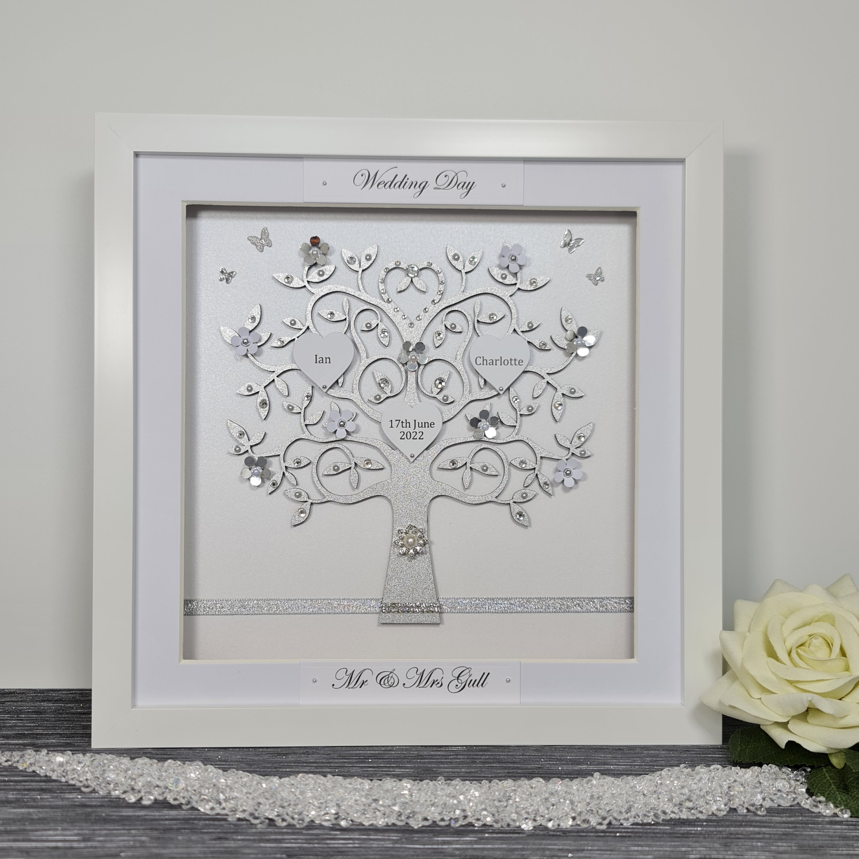 Wedding Photo Frame Wedding Gift Wedding Frame Wedding Box Etsy UK