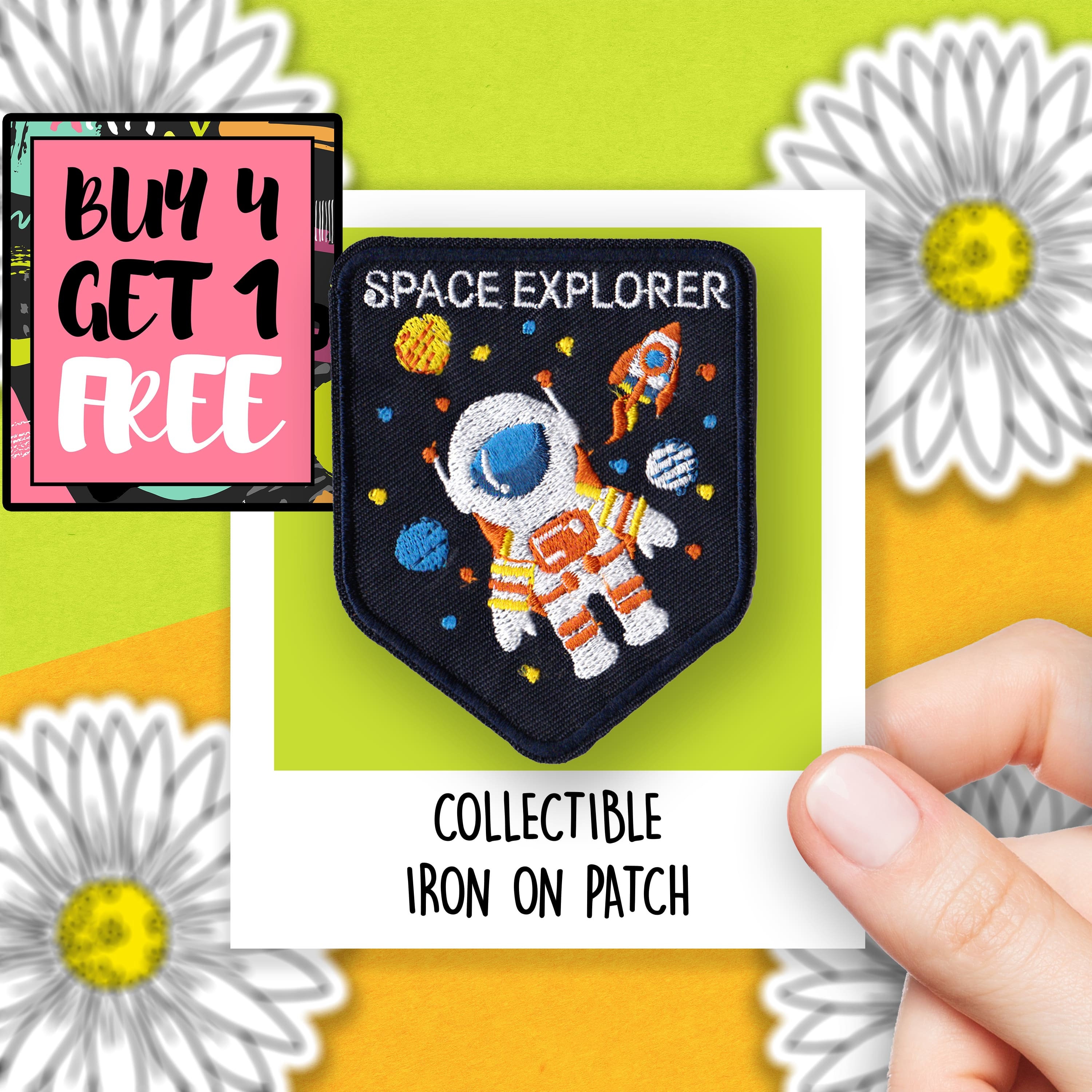 Space Explorer Space Patch Nasa Astronaut Patches Embroidered | Etsy