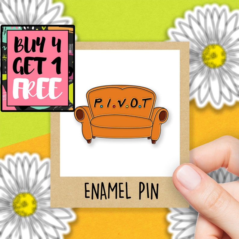 Pivot Friends Enamel Pin Retro Tv Show Enamel Pins Cool Pins Lap Pivot Friends Enamel Pin Retro Tv Show Enamel Pins Cool Pins Lap
