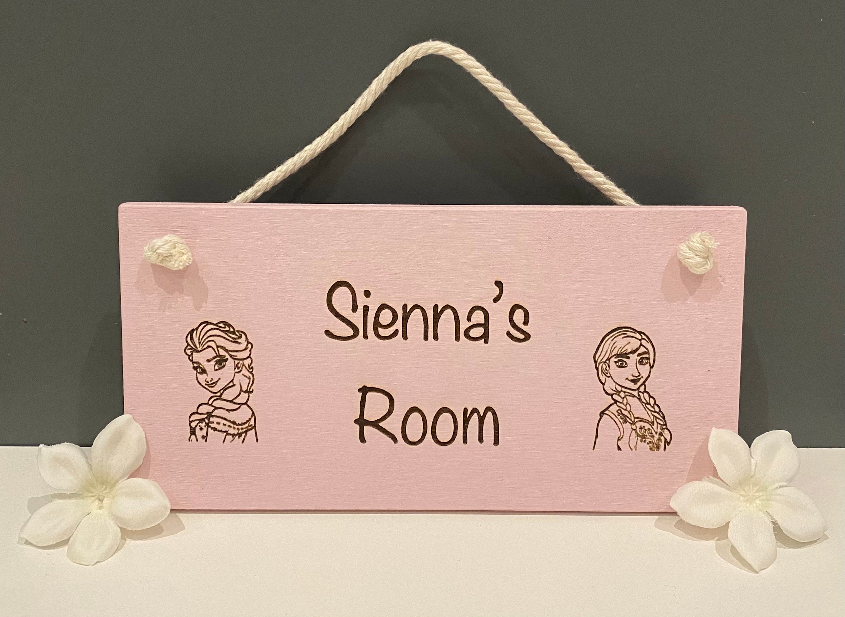 Engraved Personalised Plaque, Bedroom Sign Etsy
