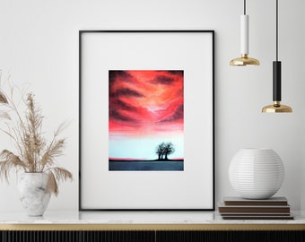 ART PRINT, Giclee print , Landscape Art