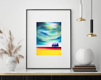 ART PRINT, Giclee print , Landscape Art