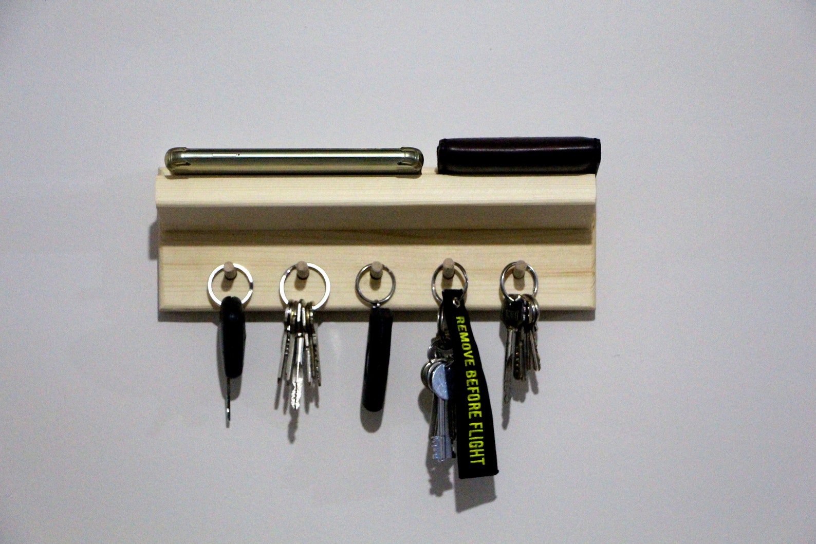 Key Chain Wood Key Chain Wall Decoration Key Chain Wall Etsy