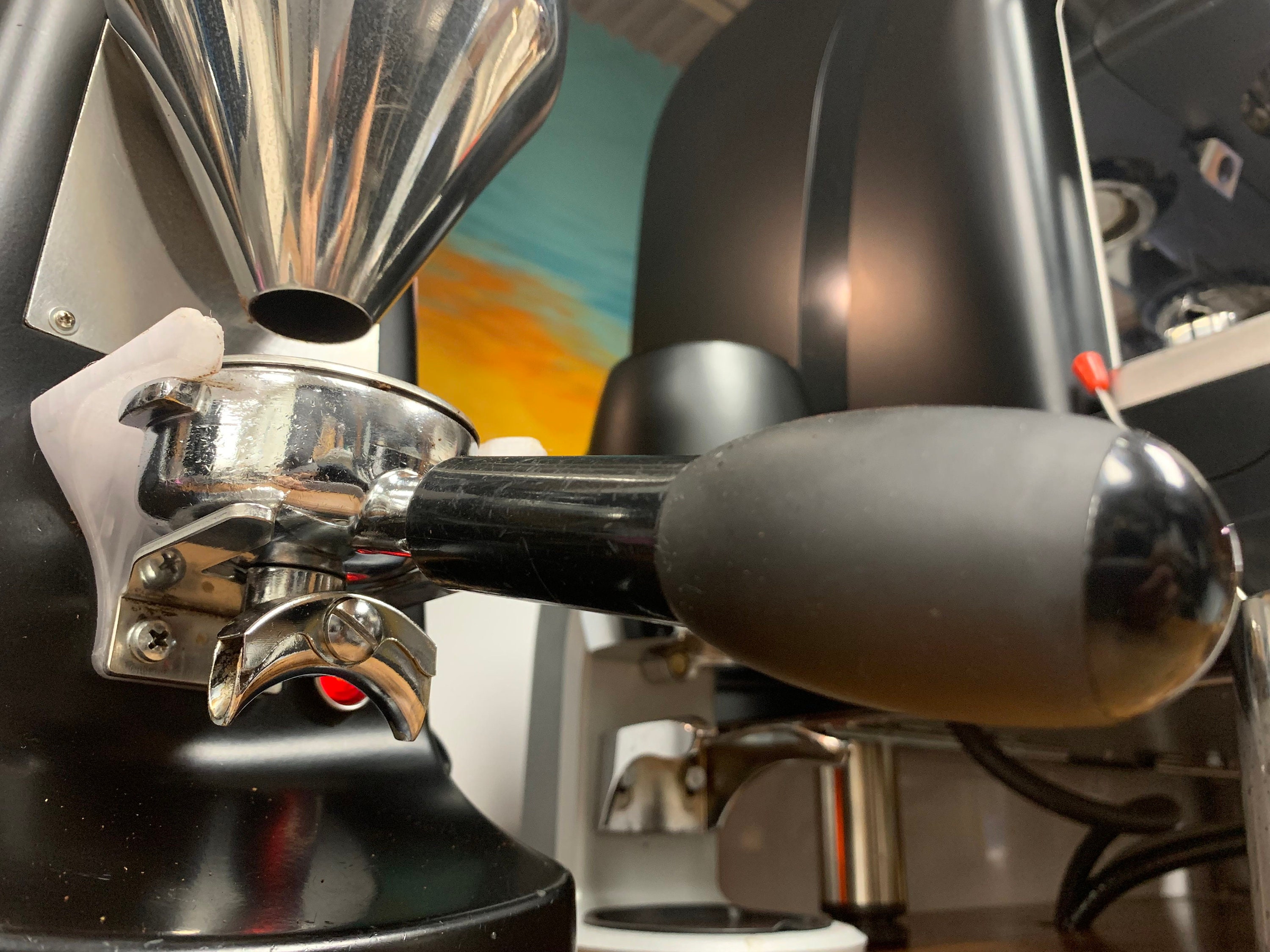 Mazzer Grinder Portafilter Holder Etsy