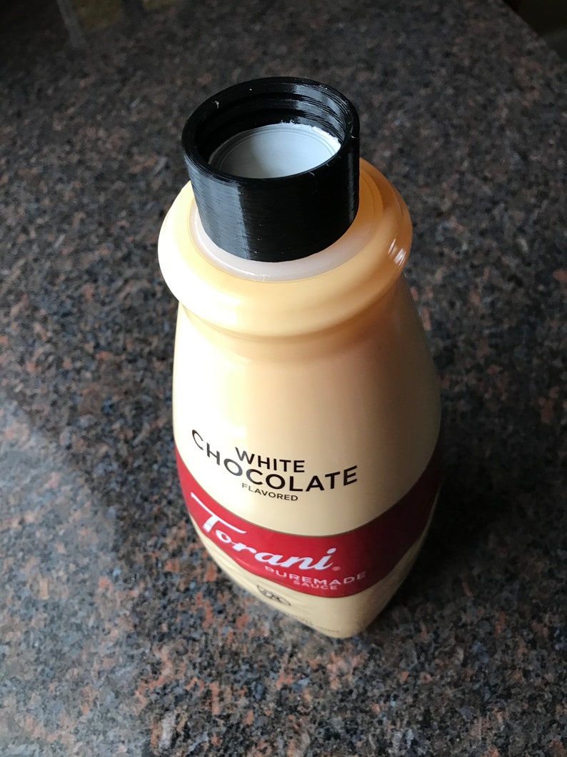 Chocolate Sauce Bottle Coupler Etsy
