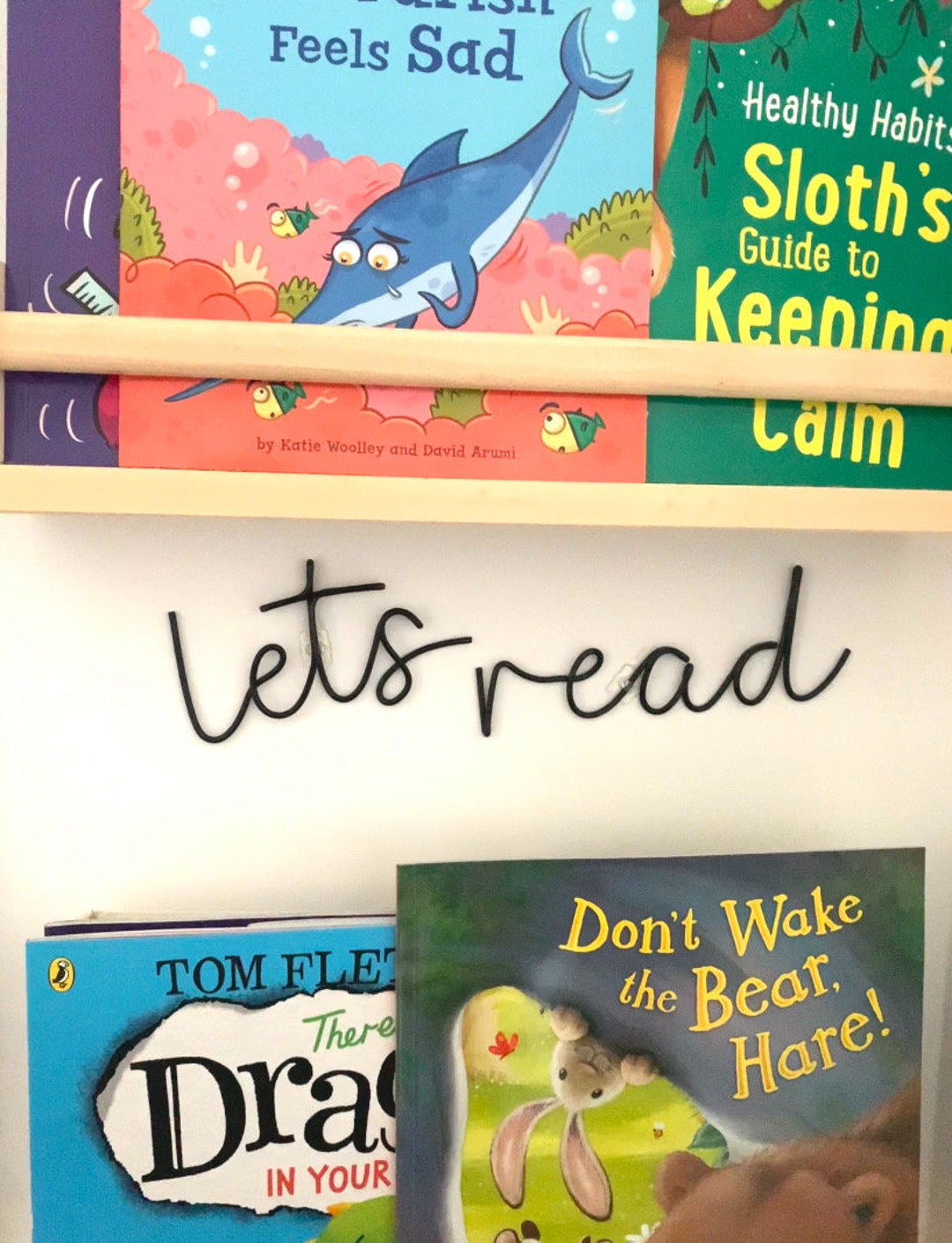 Let’s Read Letters - Wire Wall Art - Reading Nook Letters - Wire ...