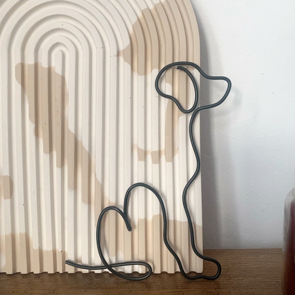 Dog Wire Art - Wire Words - Shelf Decor - Wall Decor - Labrador  - Gift Idea