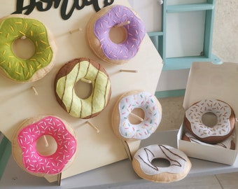 Donuts en feutrine, pour dinette enfant ou décoration