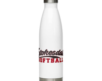 Softball Stainless Steel Water Bottle