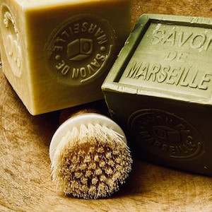 Savon de Marseille Extra-Large Soap Cube | Olive Oil Handcrafted Soap | Natural Soap | Gentle Handcrafted Soap | 600g Handmade Soap