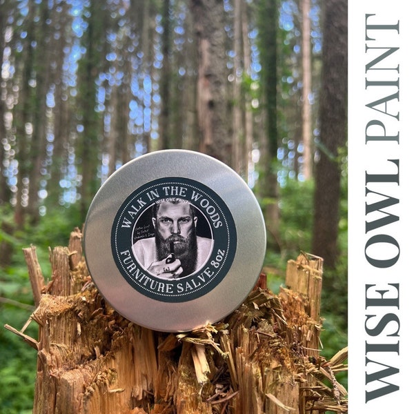 NEW! Walk in the Woods Wise Owl Furniture Salve | Wax | Leather Balm | Wood Balm