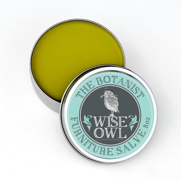 The Botanist Wise Owl Furniture Salve | Wax | Leather Balm | Wood Balm