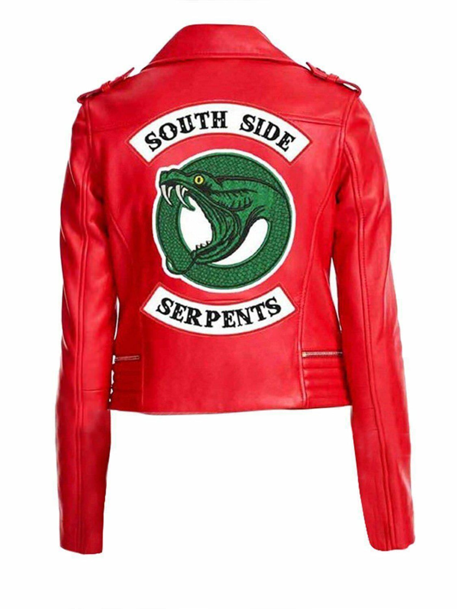 Riverdale Southside Serpent Gang Cheryl Blossom Biker Etsy