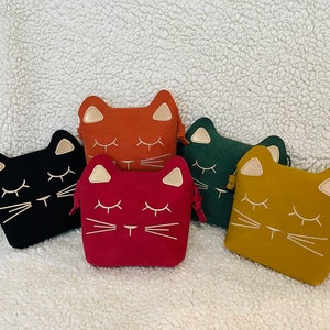 Personalized Kitty Cat Mini Purse. Little girl gift. Girl purse. Toddler purse. Cute Handbag. Girl handbag. Gift for girl. image 3