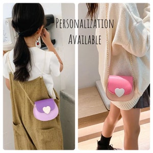 Sac à main personnalisé pour fille, Sac à main cadeau pour bébé fille, Cadeau pour petites filles, Sac à main pour tout-petits, Crossbody pour filles, Sac à main pour filles, Cadeau d’anniversaire pour filles.