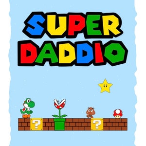 Super Daddio Vatertagskarte | Videospiel Papa | Videospiel-Vatertagskarte