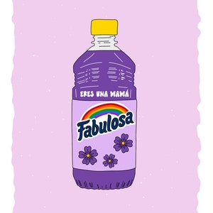 Fabulosa | Cartão de Dia das Mães | Tarjeta do Dia das Mães | Dia das Mães | Tarjeta Para Mamãe