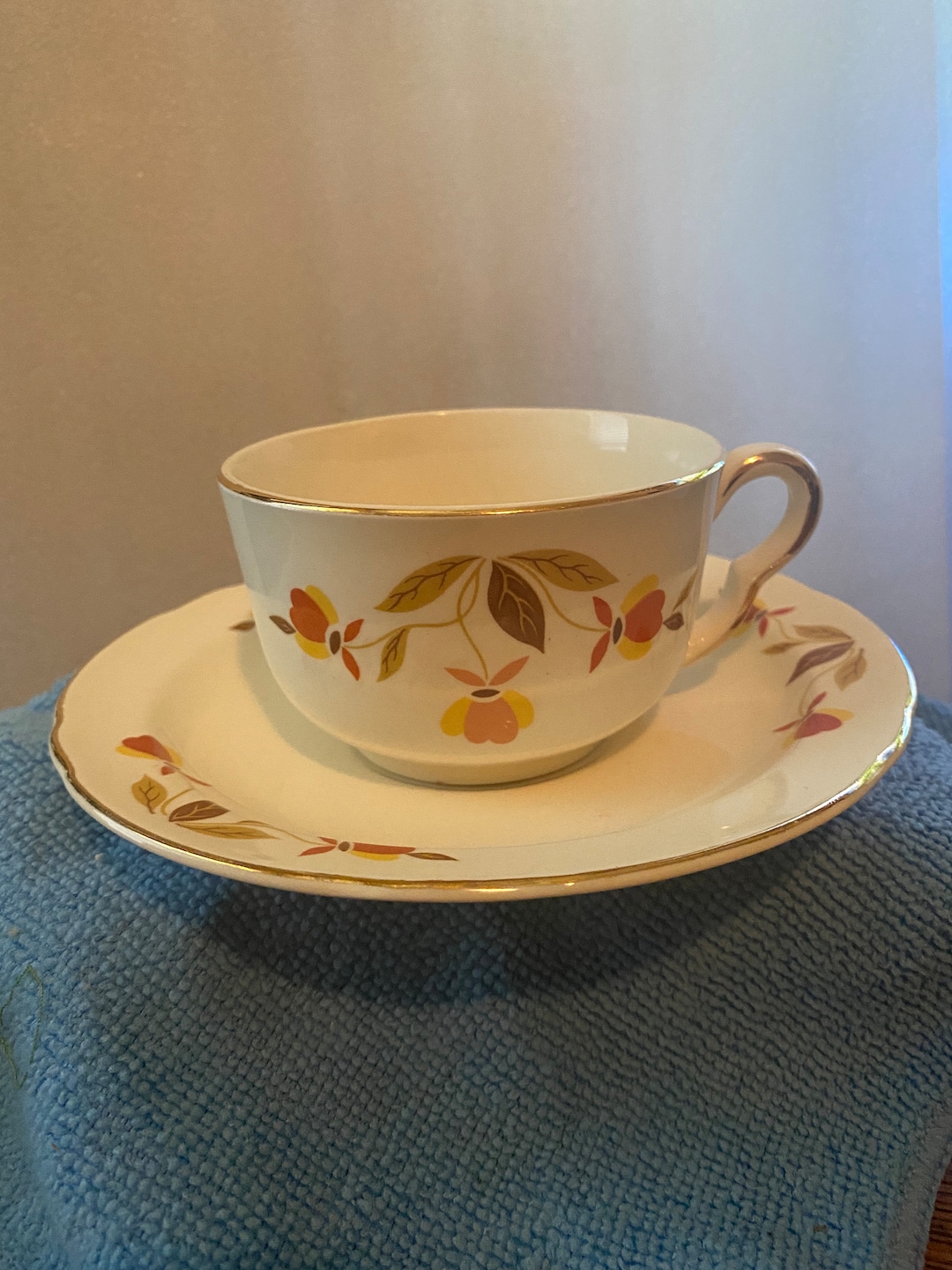 Vintage Jewel Tea Coffee Cup and Saucers5 Etsy