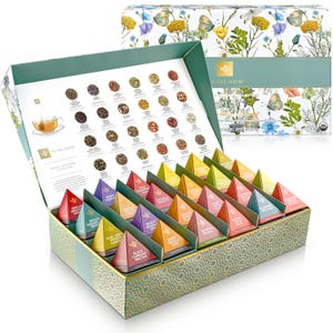 Tasting Assortment Pyramid Tea Chest