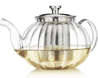 Vienna Glass Teapot With Removable Infuser