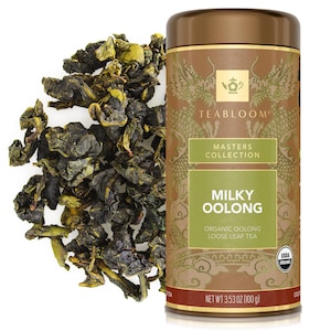 Teabloom Organic Milky Oolong Tea: Silky Texture, Sweet Cream