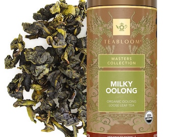 Teabloom Organic Milky Oolong Tea: Silky Texture, Sweet Cream