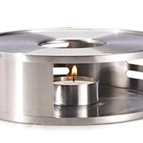 Teabloom Modern Tea Trivet/tea Warmer Stainless Steel Trivet Etsy