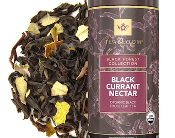Black Currant Nectar Loose Leaf Tea | Fruity Black Tea with Sweet Berry Notes | Everyday Indulgence | Teabloom