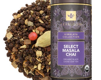 Select Masala Chai Loose Leaf Tea | Authentic Spiced Indian Chai | Bold & Warming | Teabloom