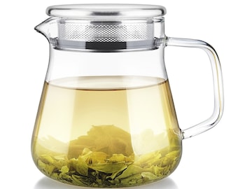 Ceylon One-Touch Glass Tea Maker