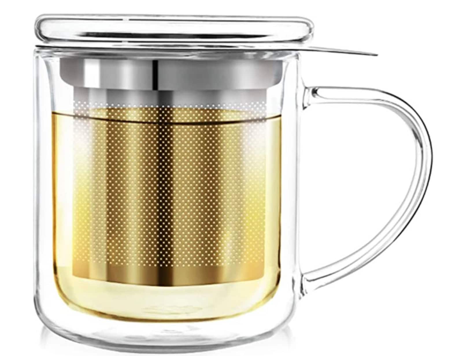 Teabloom Singleserve Tea Maker 8 Oz /240 Ml Double Wall Etsy Singapore