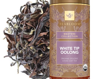 White Tip Oolong Loose Leaf Tea | Rare Oriental Beauty Oolong | Honey & Floral | Exceptional | Teabloom